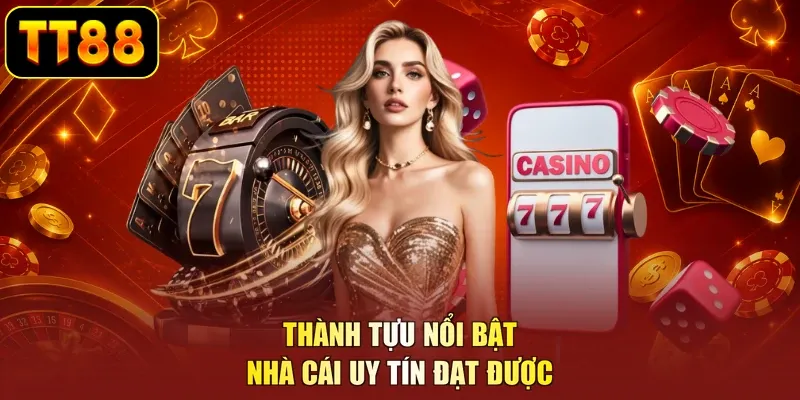 Thành tựu nổi bật nhà cái uy tín đạt được